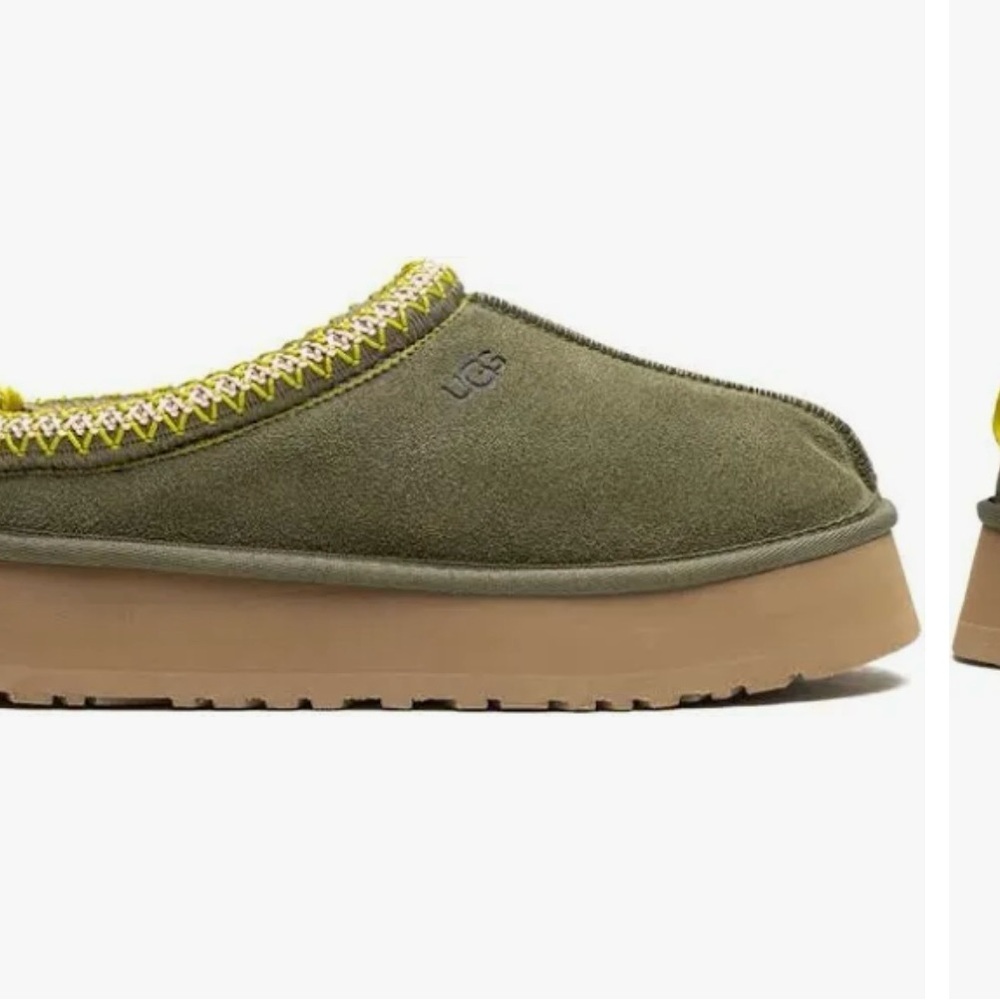 UGG Olive Green Slip-On Shoes